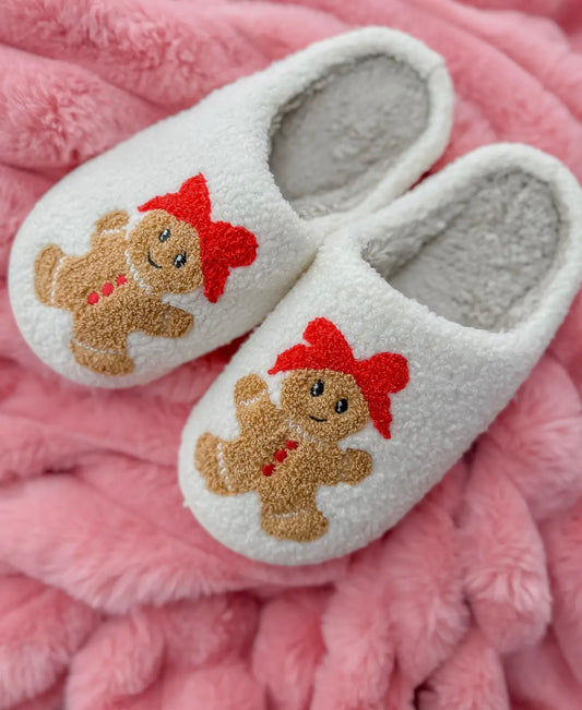 Gingerbread slippers