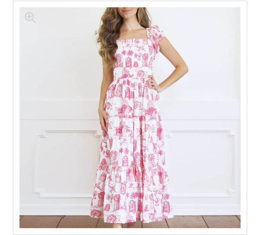 Esme Dress in pink