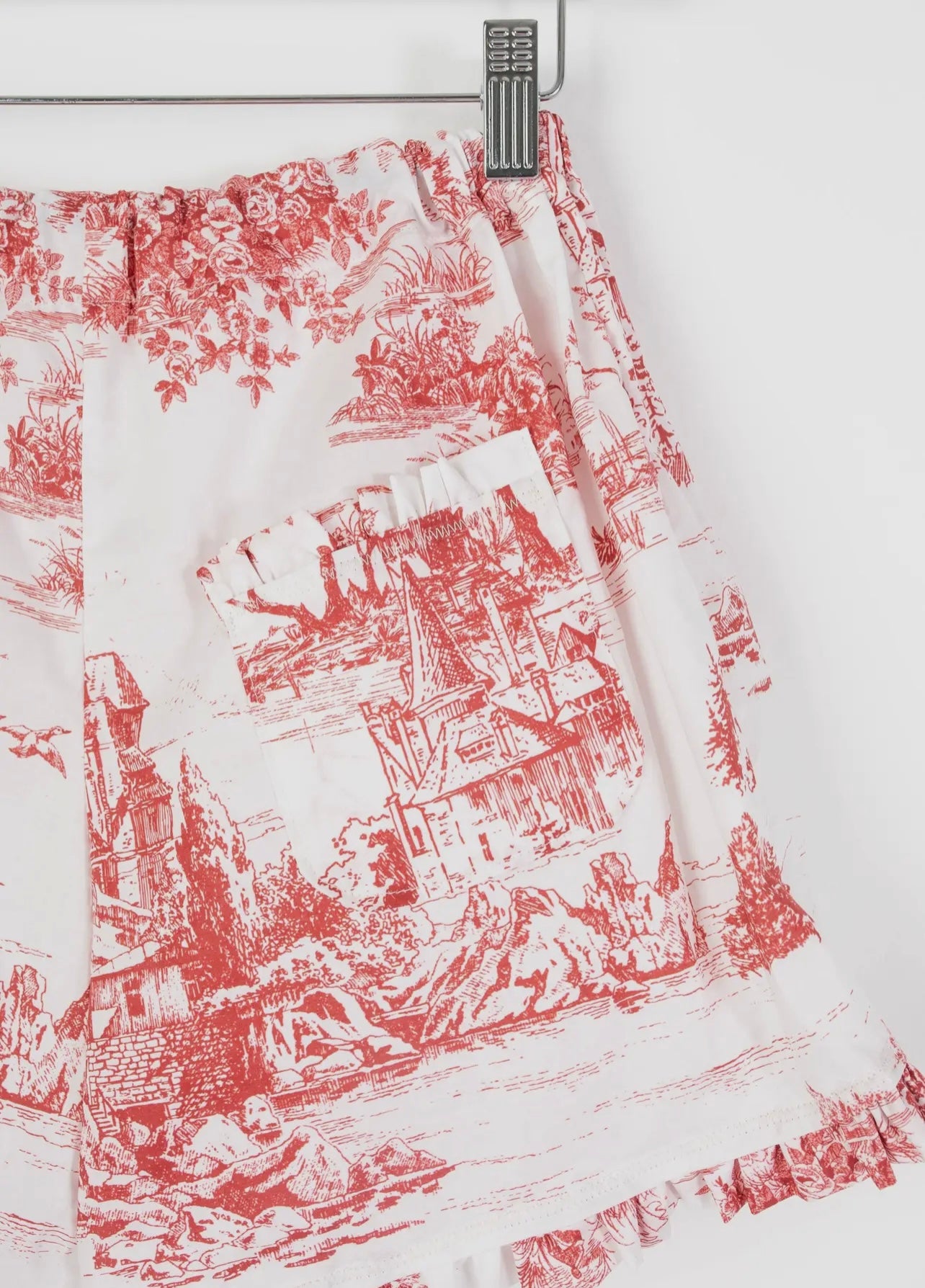 Toile lounge shorts