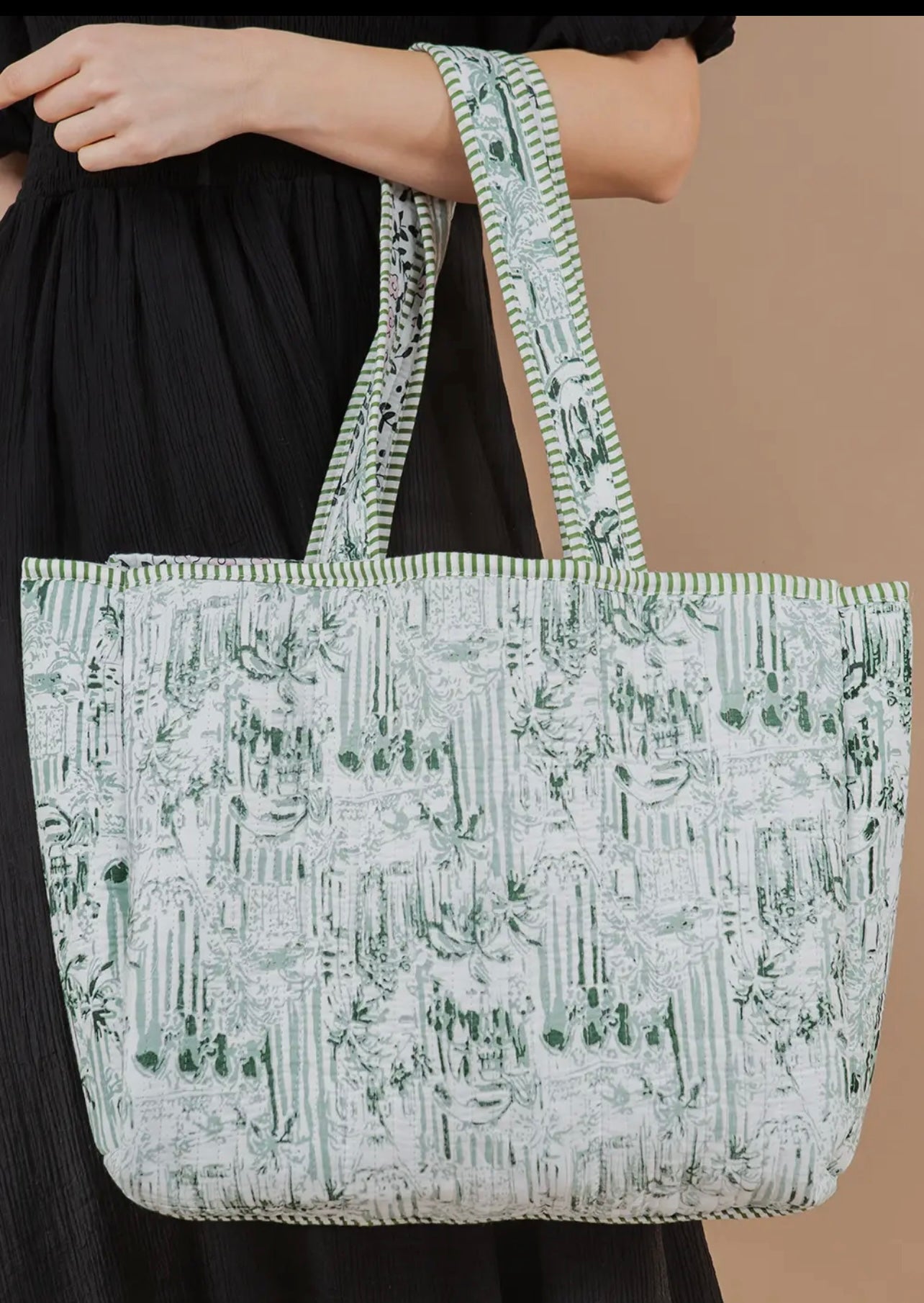 Liliana Embroidered Tote Bag