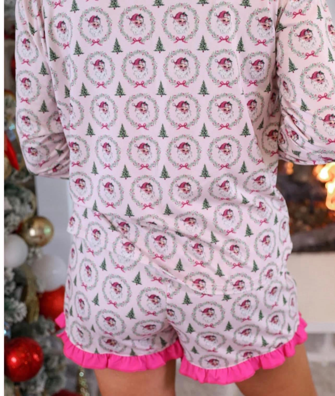 Retro Santa pj set