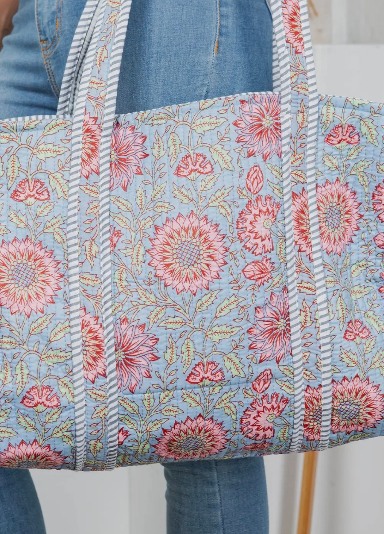 Maddie Embroidered Tote