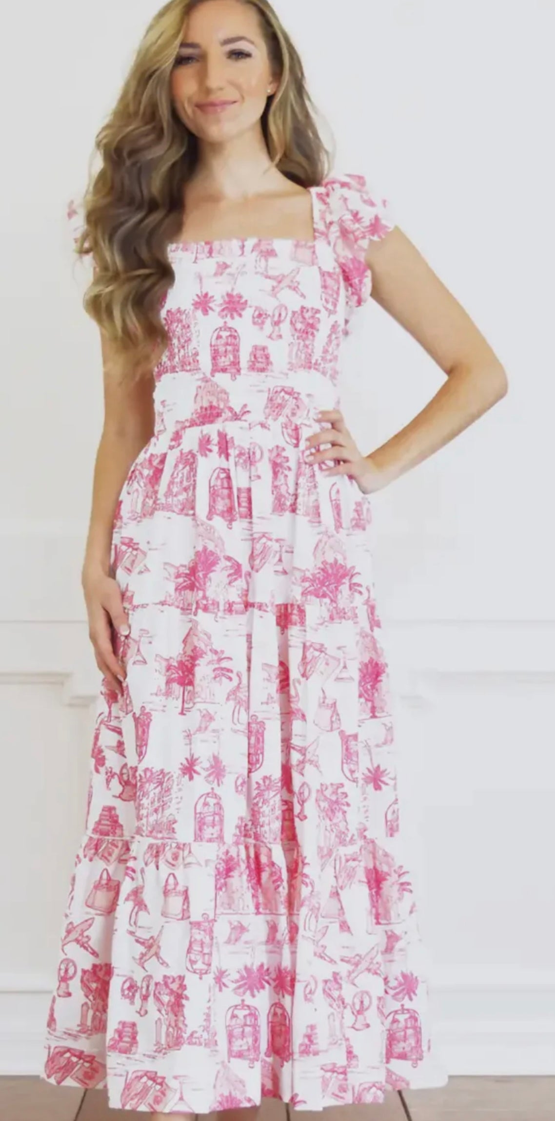 Esme Dress in pink