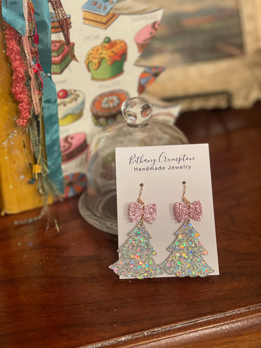 Bethany’s Christmas earrings