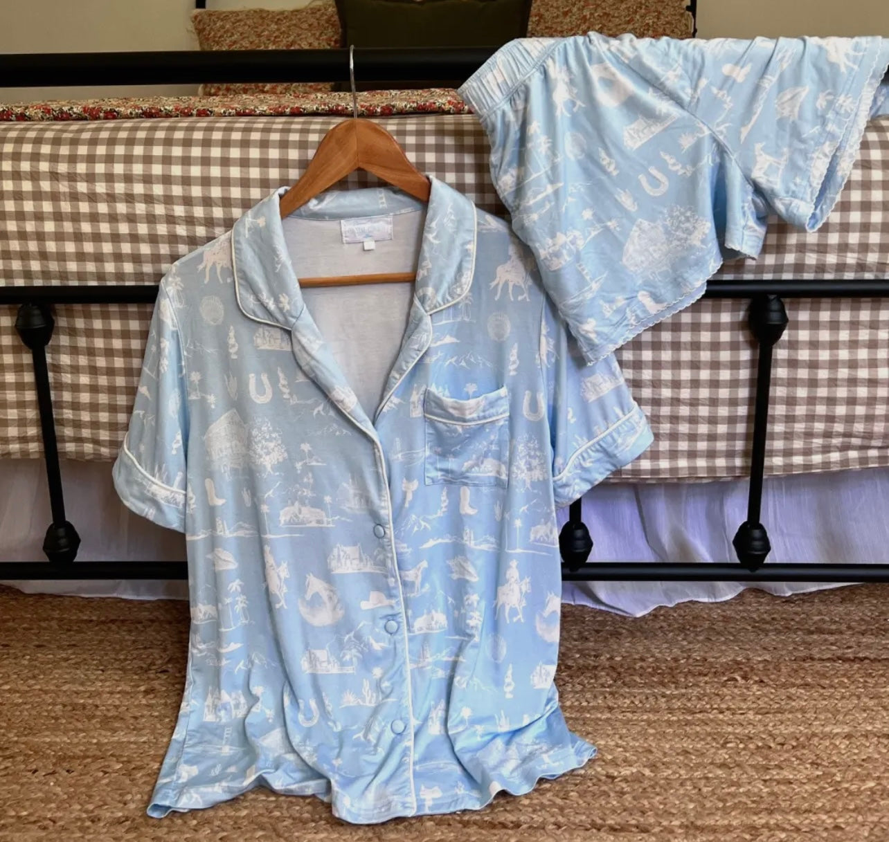 Coastal Cowgirl PJ set